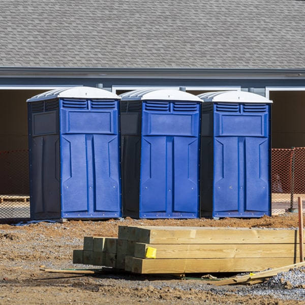 what is the maximum capacity for a single porta potty in Rosendale NY